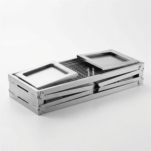 🇦🇴 OFERTA LUANDA!🔥 — Churrasqueira Dobrável em Aço Inoxidável! — 🥩 Perfeita para Carne e Frango! — 🌳 Ideal para Família e Amigos!— Ideal para Jardim e Praia! — 🔥 Fácil de Montar e Transportar! — 🚚 Entrega Grátis + COD!