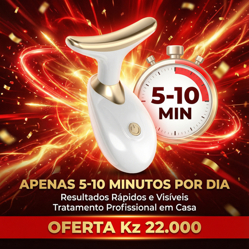 🌸 Luanda 💖💆‍♀️ — Aparelho de Massagem Facial Elegante ✨ — Ideal para Rosto e Pescoço 💎 — Rotina Simples de Beleza em Casa 🏠 — Mais Cuidado, Mais Confiança Todos os Dias 🌷