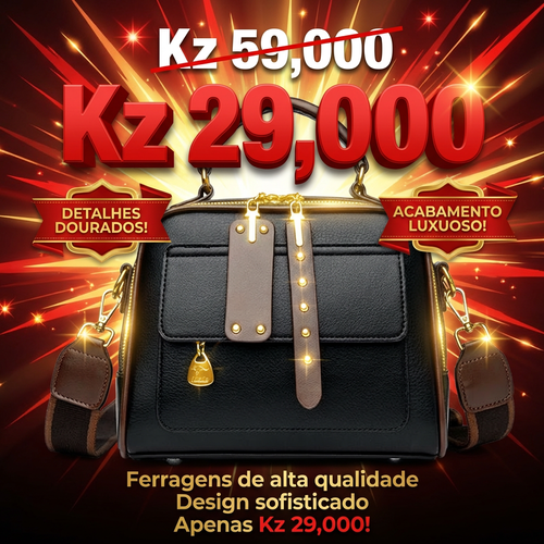 🇦🇴👜🌸 OFERTA IMPERDÍVEL! — Bolsa Feminina 2026 Estilo Francês 💃 — Grande Espaço para Itens do Dia a Dia 📱💄 — Design Elegante e Muito Prático ✨ — Ideal para Trabalho e Passeios 🚶‍♀️