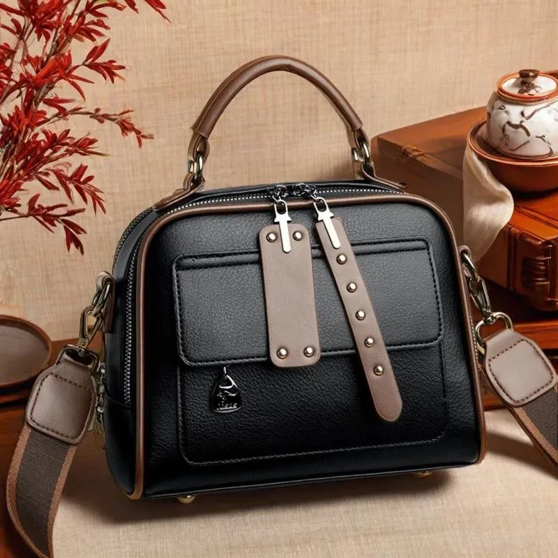 🔥 2025Luanda🔥  Novo saco quadrado de luxo para mulher – Versátil, de grande capacidade e elegante, para transportar à mão ou a tiracolo! 💎👜