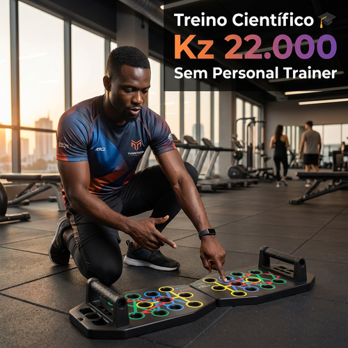 🇦🇴🔥 Luanda 🏋️ Prancha de Flexão Multifuncional e Dobrável ✨💪 Treinador de Músculos do Peito e Ombros ✨ Alta resistência antiderrapante 🌧️ Ideal para treino em casa e fitness 💖 Super leve e portátil 💨 Suporte para treino de prancha 🎒 Ideal para homens, mulheres e iniciantes 🌿✨🏋️ Tenha um corpo perfeito sem ir à ginásio ✨
