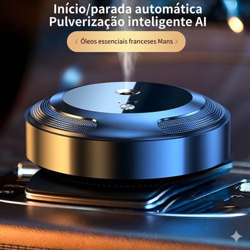 🔥 Luanda🚗✨ Difusor de Aroma Automático – Perfume Suave e Duradouro para o Seu Carro