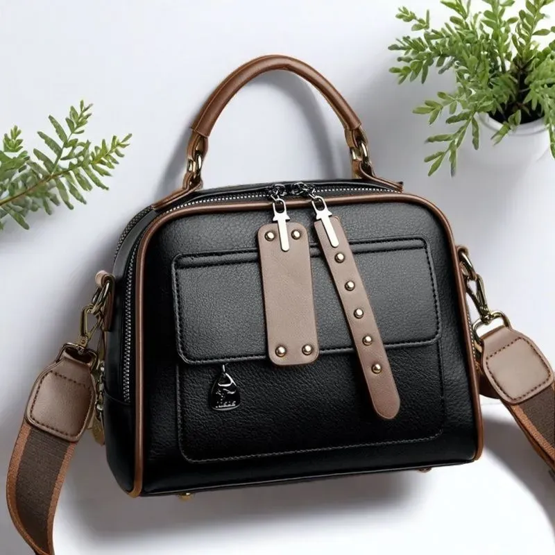 🔥 2025Luanda🔥  Novo saco quadrado de luxo para mulher – Versátil, de grande capacidade e elegante, para transportar à mão ou a tiracolo! 💎👜