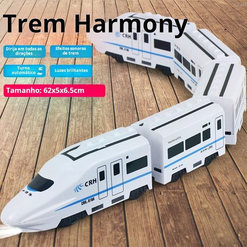 🚄 Brinquedo de Trem Elétrico Realista –Presente ideal para crianças curiosas!🎁