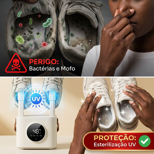 🇦🇴👟PROMOÇÃO ESPECIAL OFERTA LUANDA!—👟 Secador de Sapatos Inteligente!—⏰ Temporizador Digital com Ecrã Tátil!—💨 CHEGA DE SAPATOS MOLHADOS!— 🌧️ Perfeito para Chuva e Suor!— 🏠 Ideal para Uso Doméstico! — 🚚 Entrega Grátis em Luanda!