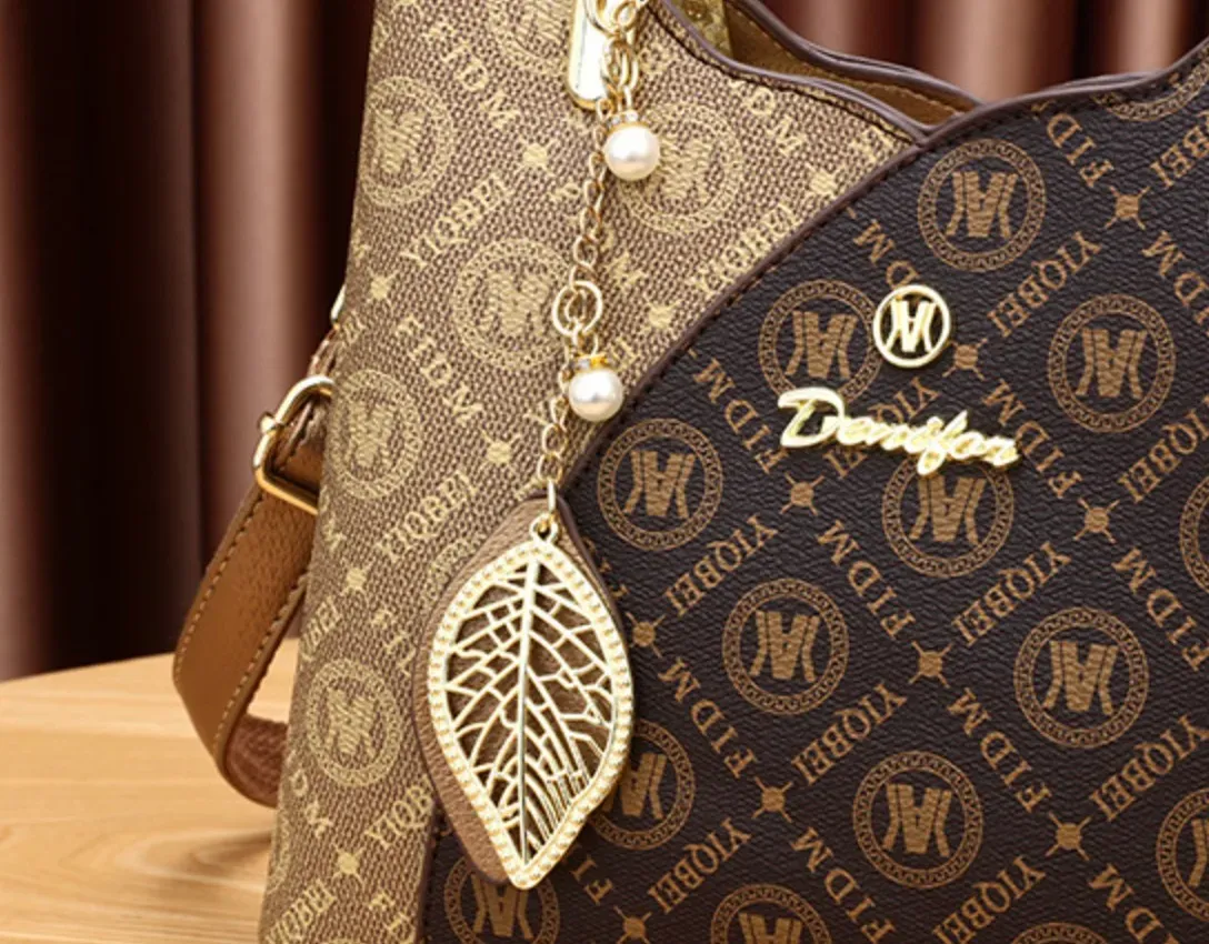 🎄Lançamento 2025 | 💖Quantidades Limitadas⏳ Bolsa de Luxo Feminina – Elegância Estampada | Bolsa de Ombro & Crossbody Fashion 👜👜