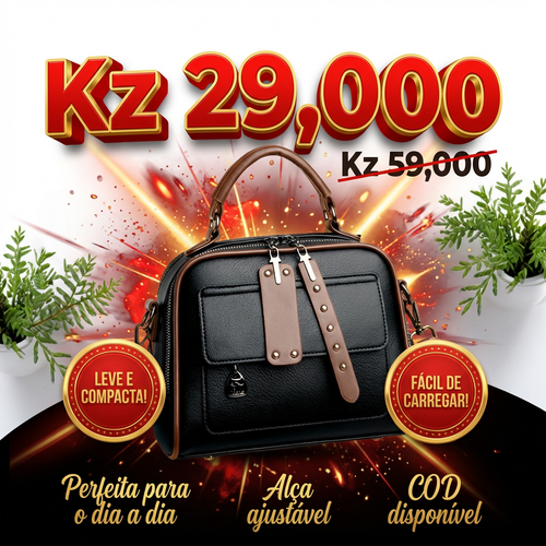 🇦🇴👜🌸 OFERTA IMPERDÍVEL! — Bolsa Feminina 2026 Estilo Francês 💃 — Grande Espaço para Itens do Dia a Dia 📱💄 — Design Elegante e Muito Prático ✨ — Ideal para Trabalho e Passeios 🚶‍♀️