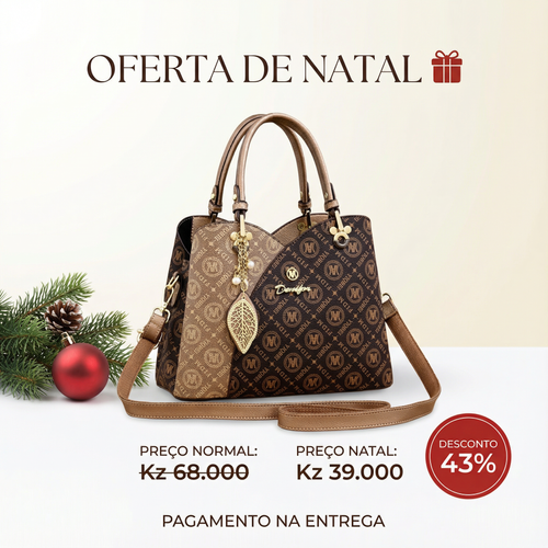 🎄Lançamento 2025 | 💖Quantidades Limitadas⏳ Bolsa de Luxo Feminina – Elegância Estampada | Bolsa de Ombro & Crossbody Fashion 👜👜