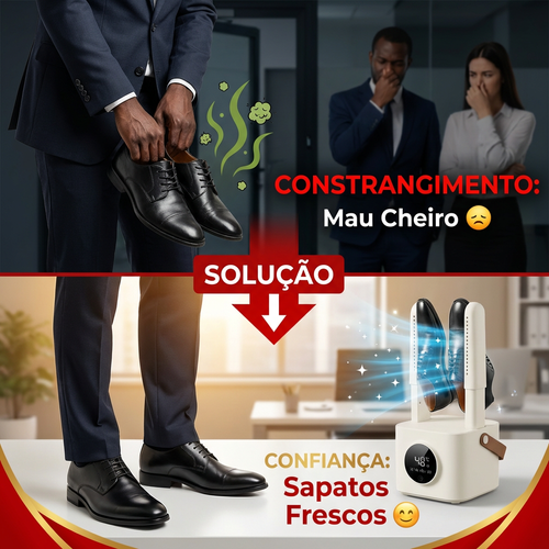 🇦🇴👟PROMOÇÃO ESPECIAL OFERTA LUANDA!—👟 Secador de Sapatos Inteligente!—⏰ Temporizador Digital com Ecrã Tátil!—💨 CHEGA DE SAPATOS MOLHADOS!— 🌧️ Perfeito para Chuva e Suor!— 🏠 Ideal para Uso Doméstico! — 🚚 Entrega Grátis em Luanda!