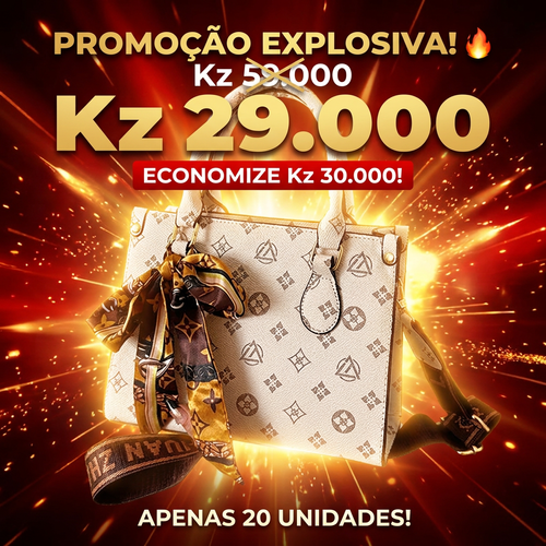 🔥🇦🇴 Luanda 2026 ✨ Mala Tote Feminina Luxo 👜💎 Transforme o seu look em segundos 🌟 Design moderno e elegante 💖 Grande capacidade 📦 acabamento sofisticado 🪡 👗 Mão, ombro e tiracolo 3 em 1 🔄 💼 Perfeita para trabalho 🏢 passeio 🚶‍♀️ e uso diário 💖