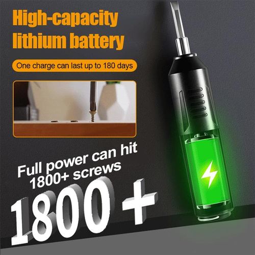 🔧🔥 Conjunto Portátil de Chave de Fenda Elétrica Doméstica ⚡️🛠️ | Compacta, Segura e Super Potente 💪 | Ideal para Reparações Rápidas em Casa 🏠, Escritório 🏢 ou Oficina 🚗 | Carregamento Rápido 🔋 + Fácil de Usar 🙌