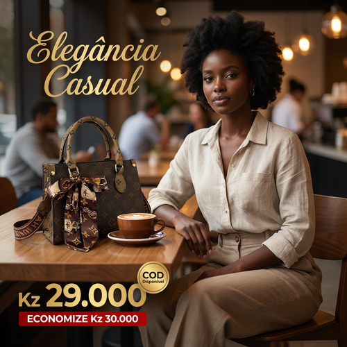 🔥🇦🇴 Luanda 2026 ✨ Mala Tote Feminina Luxo 👜💎 Transforme o seu look em segundos 🌟 Design moderno e elegante 💖 Grande capacidade 📦 acabamento sofisticado 🪡 👗 Mão, ombro e tiracolo 3 em 1 🔄 💼 Perfeita para trabalho 🏢 passeio 🚶‍♀️ e uso diário 💖