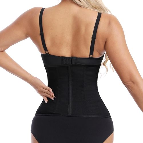 Belt Waist Cincher Belt Shaper with Double Wrap Women, Sports Tummy Tuck Body Shaping Waist Black