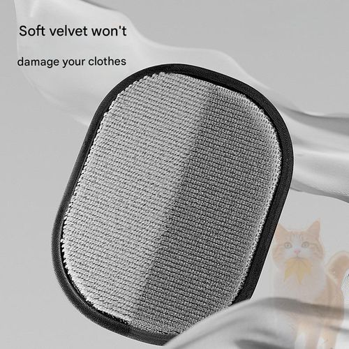 Pet hair removal brush, a household tool for removing cat hair, lint remover, anti-static brush for clothes and sofa cleaning.