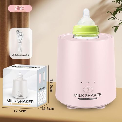 Milageto Abanador de garrafa elétrico, liquidificador elétrico multifuncional, abanador de bebê conveniente, para uso diário de, Cinza