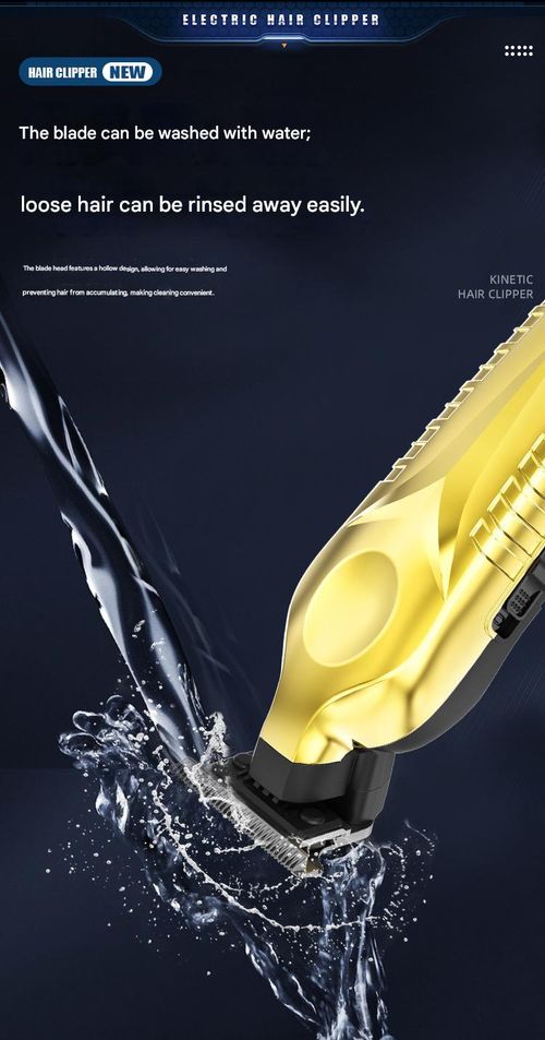 Men's electric hair clipper, designed for styling, fast charging, digital display, won't snag hair, perfect for detailed haircuts (shipping included, cash on delivery available). Silver version.