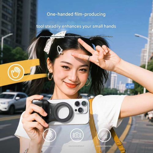 Telesin Magnetic Bluetooth Camera Grip  Instantly Turn Your Phone Into a Pro Camera Setup!