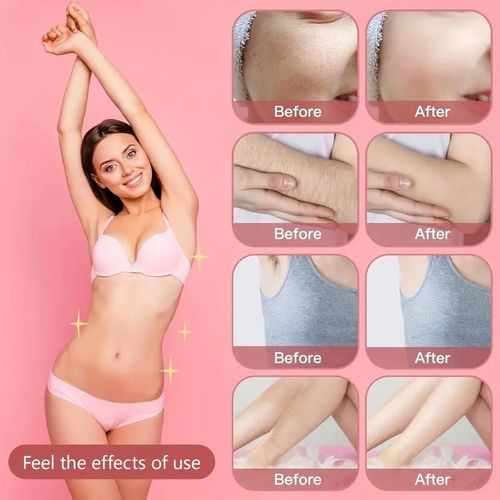 ONENIGHT Bikini Trimmer for Women, Electric Shaver and Razor Rechargeable 2-in-1 Body and Facial Epilator, Dual Heads for Painless Trimming of Pubic Hair, Face, Underarms and Legs, Summer Gift