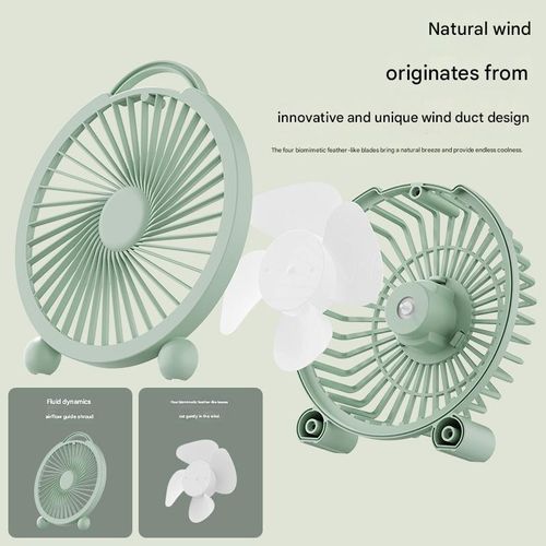 Truosbis Mini Desktop Fan: Powerful airflow, quiet operation, USB powered, suitable for home, travel, and dormitories. Color will be sent randomly.