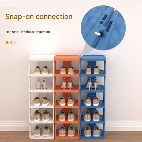 WHL Alexanders Shoe Storage Vertical Shoe Rack Multi-Tier Shoe Storage Organizer Space Saving for Entryway Door Bedroom Closet Cloakroom Hallway Shoe Shelf Shoes Rack