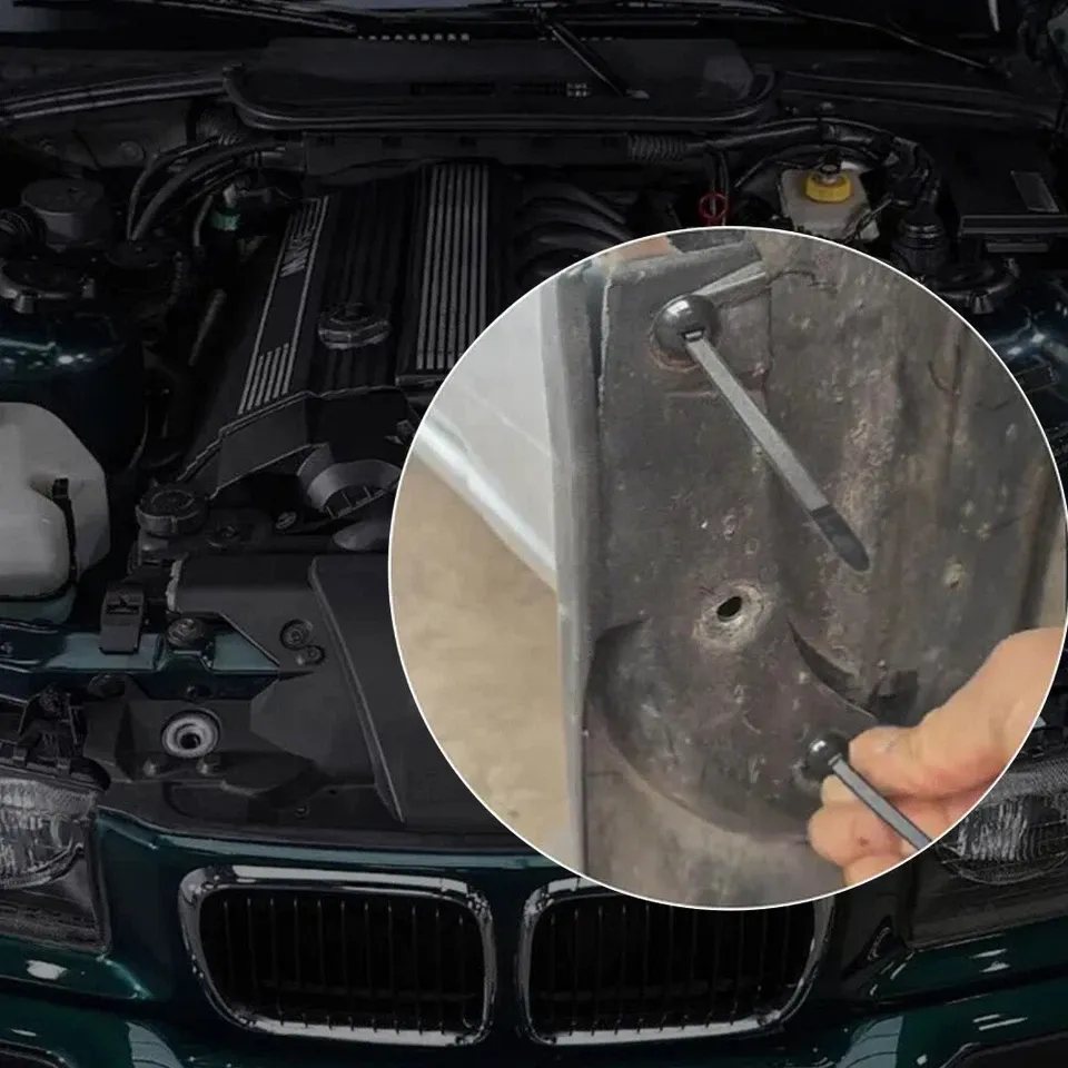 Hebilla universal de nailon para ataduras de cables, remache de sujeción autoblocante resistente, hebilla de plástico multiusos, clips de cremallera de nailon para reparación diaria del automóvil (100)