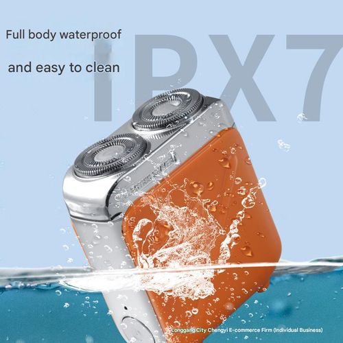 New Dual-Head Electric Razor: Compact Mini Shaver for Men