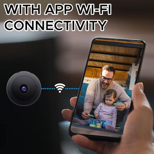 Hidden Cameras -Nanny Cam - WiFi Wireless -1080P HD Security Camera-Best Mini -Car Cameras for Surveillance-Surveillance Camera with Motion Detection and Night Vision
