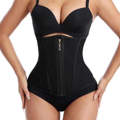 Belt Waist Cincher Belt Shaper with Double Wrap Women, Sports Tummy Tuck Body Shaping Waist Black
