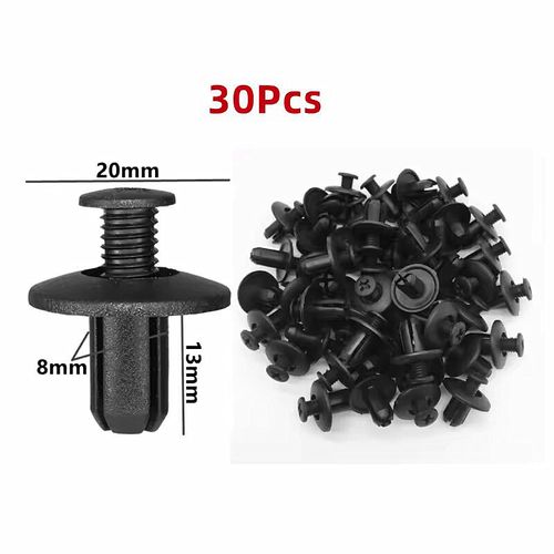Car Bumper Fastener 8mm Hole Rivet Retainer Clip