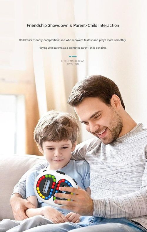 This fun, double-sided, rotating magic bead puzzle toy is suitable for both children and adults. It helps relieve stress, promotes brain development, and fosters a sense of closeness among family and friends.