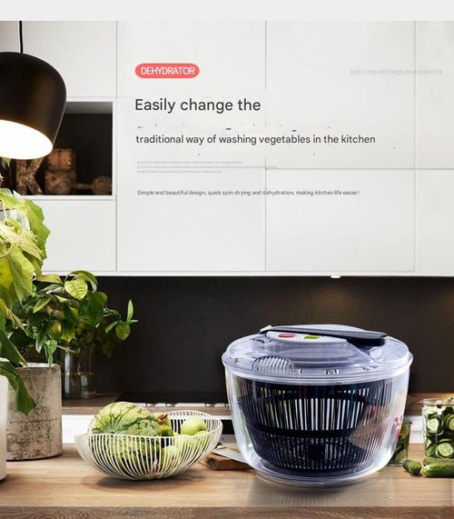 Multi-hand Dehydrator Basket Kitchen Vegetable and Fruit Washing Machine, Dryer Household Saving Vegetables