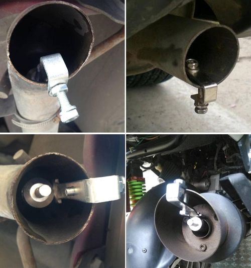 Universal Turbo Whistle for Automotive Motorcycle Car Tail Whistle Exhaust Pipe Whistle Muffler Sounder Simulator - for All Vehicles Models
