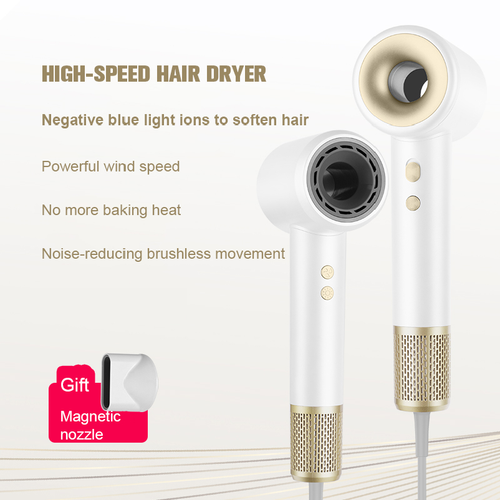 Hot selling portable low noise high speed negative ion hair dryer export