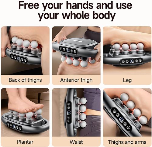 16 Head Massage Gun Deep Tissue.Triple Fusion Massager Cordless Back Massager, Pistola De Masajes Musculares.