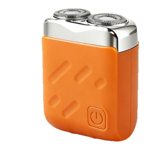 Mini Dual-Head Electric Razor: Portable, Long-Lasting Rechargeable Shaver for Men