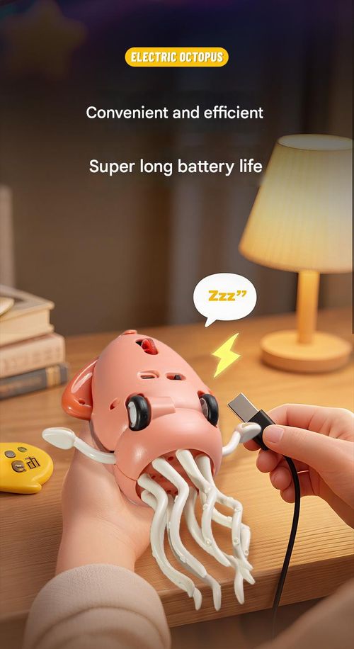 Electric Crawling Octopus Toy with LED Lights & Music, Smart Obstacle Avoidance, Interactive Auto-Dance Octopus for Gifts, Toddlers, Indoor Fun, Brings Endless Giggles