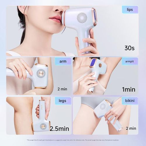 INNZA IPL Hair Removal with Ice Cooling Care Function for Women,Long-Lasting Results,999,999 Flashes Painless Hair Removal, Hair Removal Device for Armpits Legs Arms Bikini Line