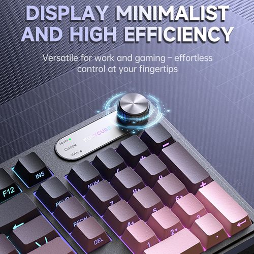 IP98 Mechanical-Feel Waterproof Keyboard: Wired, Quiet, High-Appearance for Gaming & Office
