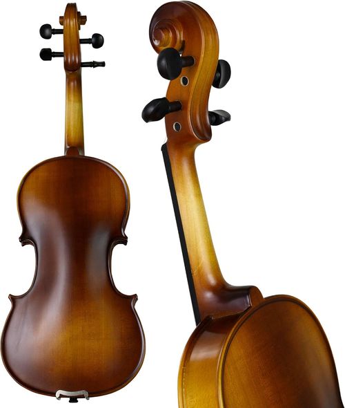 Size 1-8 (16.93 inches) violin – includes case and all accessories – solid maple body, suitable for all ages and beginners Comfortable to hold and extremely smooth.(cash on delivery)