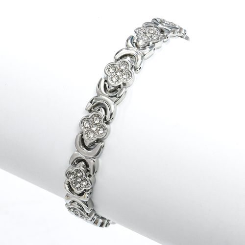 Feraco Ultra Strength Magnetic Bracelets for Women with Neodymium Therapy Magnets & Sparkling Zirconia