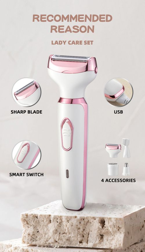 Electric hair trimmer for men and women: multi-functional for trimming, shaping, and removing hair.
