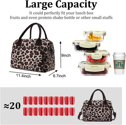 Corduroy leopard print shoulder bag, large capacity, casual, versatile, suitable for commuting, women's crossbody bag.