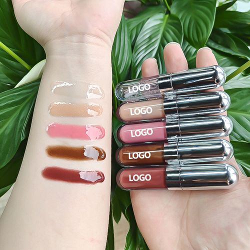 Buy One Get One Free Transparent Lip Gloss - 3D Plump Mirror Hydrating Lip Color, Mermaid Shimmer Dewy Glass Lip Gloss, Vegan Formula, 2 Shades, Moisturizing, Pigmented, Long-Lasting & Water-Resistant