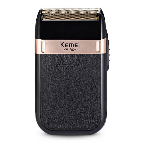 Kemei KM-2024 Reciprocating Electric Shaver for Men - Powerful Performance, USB Rechargeable, Fully Washable Razor for an Ultra-Clean Shave