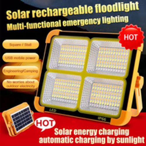 Solar led charging light outdoor high power ultra long battery life portable camping light