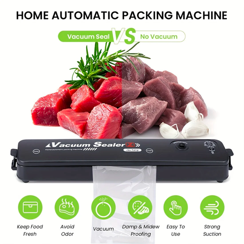 Transform Your Kitchen with the Super Suction Vacuum Sealer! 🌟 Keep Your Food Fresh and Save Time Effortlessly!