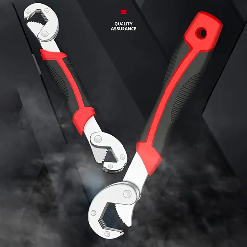 2pcs Wrench Set, Multi-functional Portable Wrench, Universal Quick Snap And Grip Spanner, Multi-purpose Wrench, Pipe Pliers, Adjustable Wrench