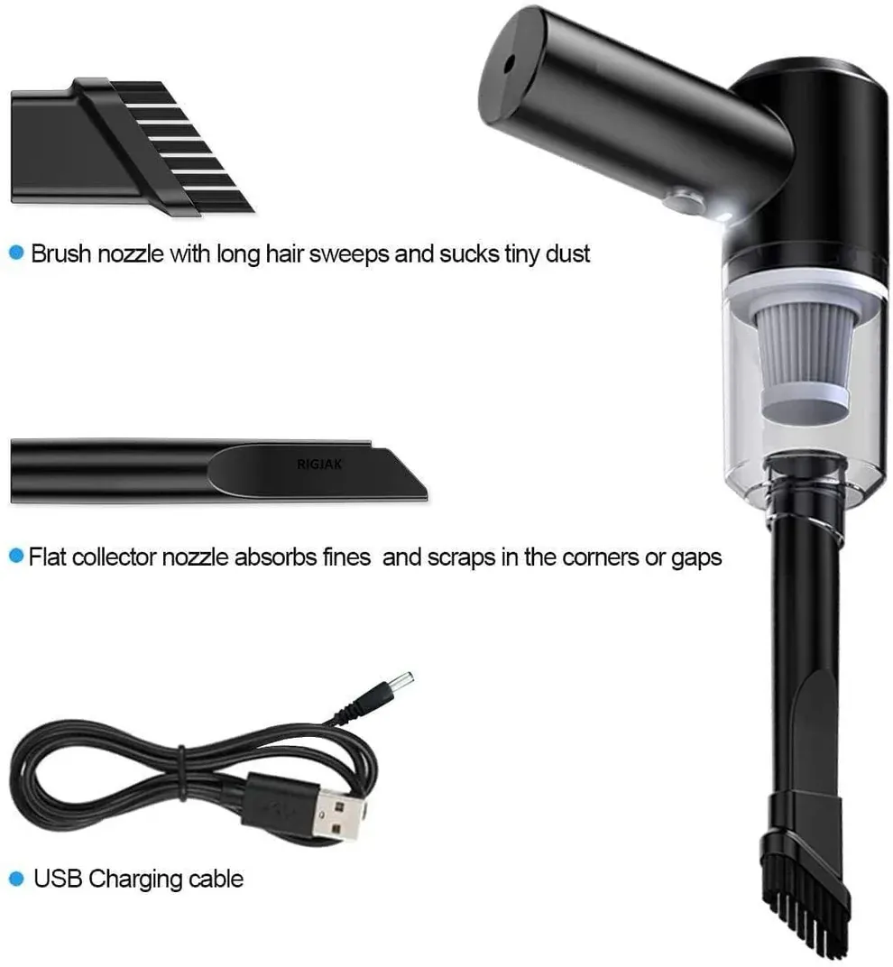 2 In 1 Portable ProVac High Suction Vacuum Cleaner