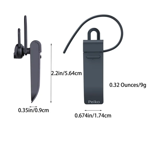 PEIKO WOLRD Language Transaltor Single Earphone Earbud Supports 136 Language Accent Online Real Time Voice Translation（What you see, what you get, cash on delivery）