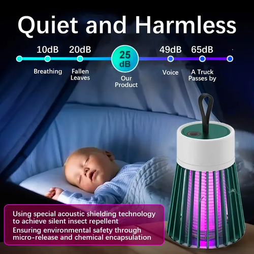 Are Mosquitoes Ruining Your Peace? Defend Your Space with Mozz Guard 2.0, the Ultimate Portable Cordless Mosquito Zapper for Ghana, USB Charging, Low Noise, Perfect for Indoor and Outdoor Use